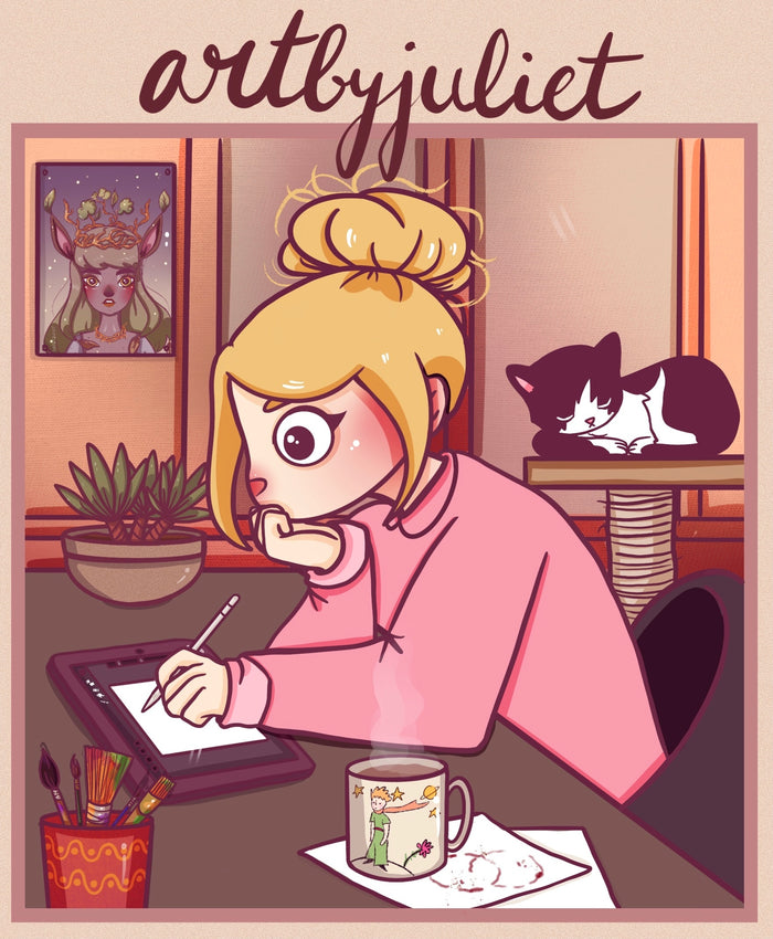 Artbyjuliet et sa vie en BD