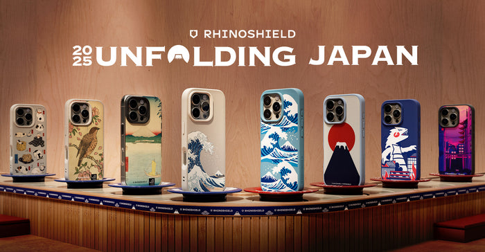 2025 RHINOSHIELD Unfolding Japan : Apportez l’art intemporel du Japon à votre téléphone ! 【Campagne terminée】